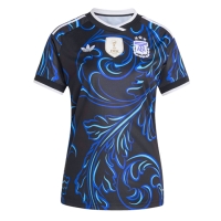 Camiseta Argentina Segunda Equipación Replica Mundial 2026 para mujer mangas cortas